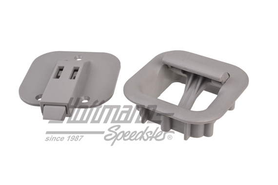 Tirador para mueble, Westfalia, gris                                                                