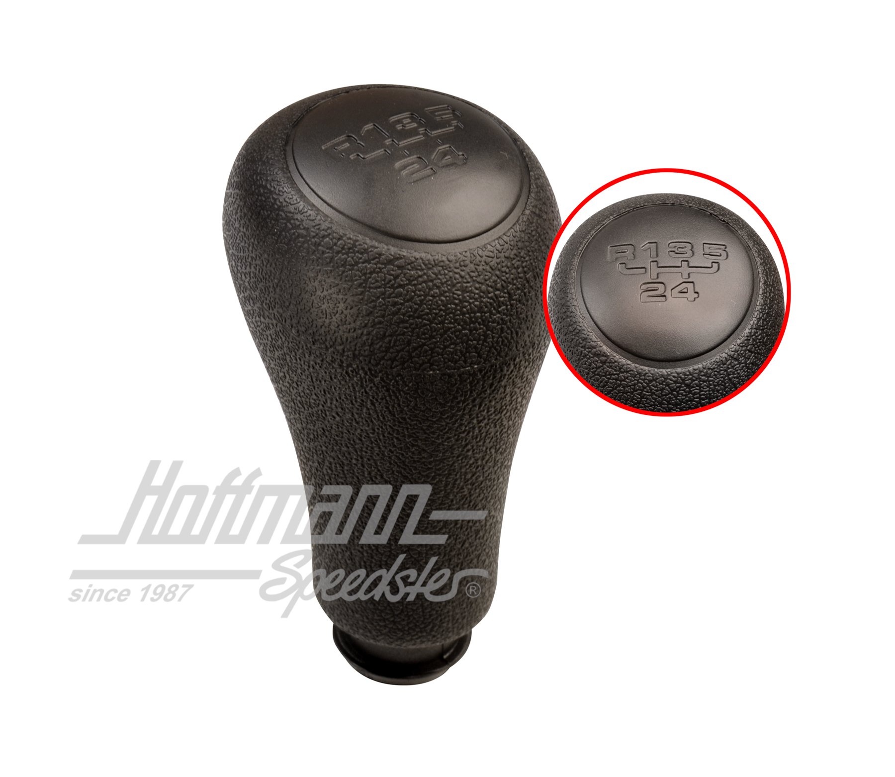 Pomo de la palanca de cambio, 5 marchas, Furgoneta T4/Golf 3
, NOS | 1H0 711 141 A 01C | 407-2040