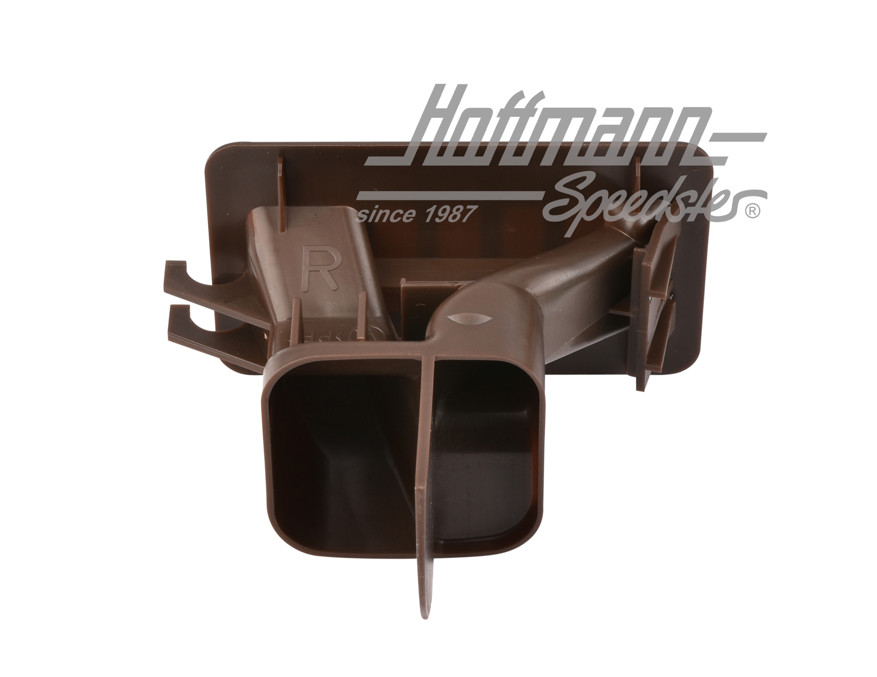 Boquilla de aire, Furgoneta T3, superior, derecha, marrón                                           