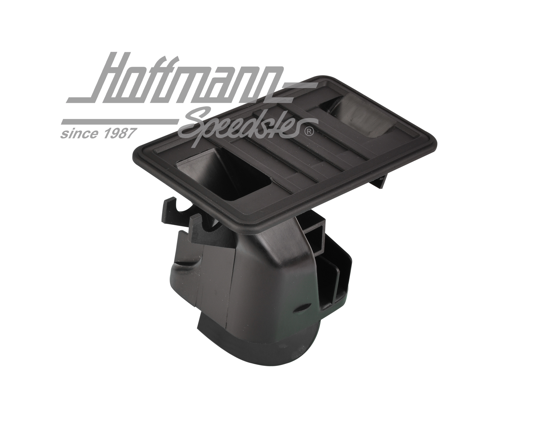 Boquilla de aire, Furgoneta T3, superior, izquierda, negro | 251 819 383 01C | 360-0270-01