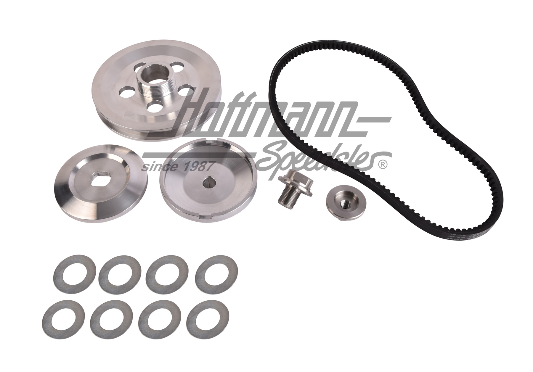 Kit de poleas, MST, Aluminio                                                                        