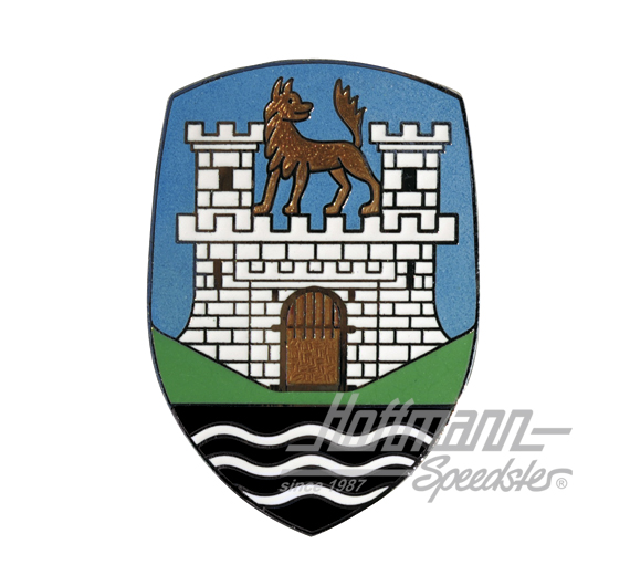 Emblema para capó delantero, 8.52-7.59, de color | 113 853 621 A | 020-2310