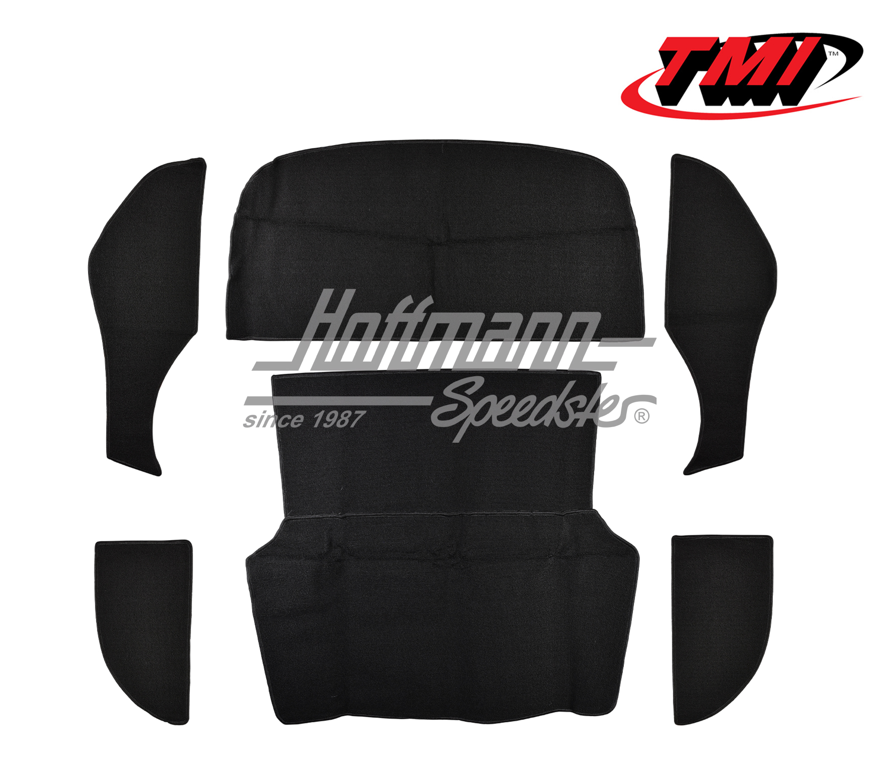 Juego de alfombras, maletero, posterior, Hatchback, negro | 34-R3136-301 | 069-9693