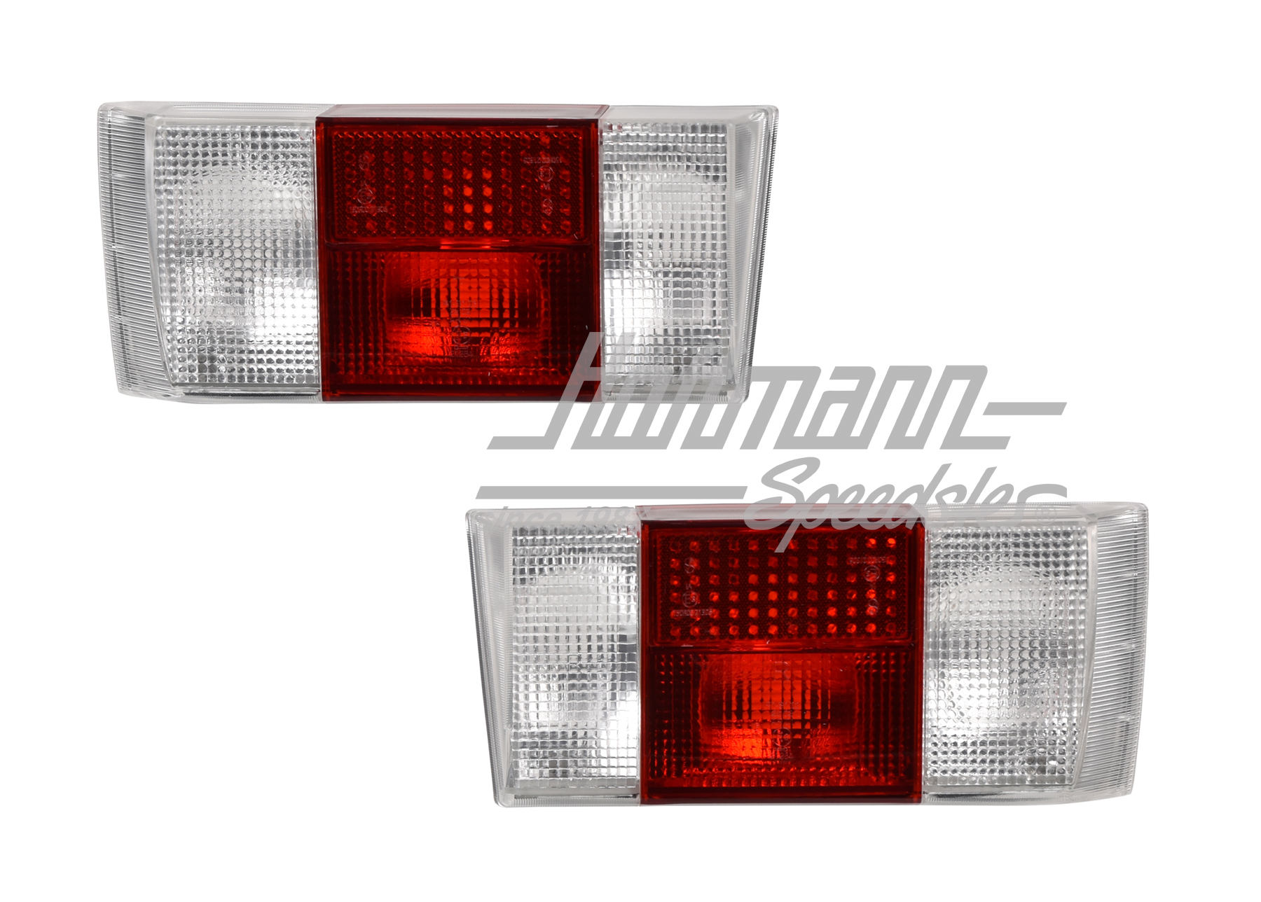 Pilotos traseros, Golf 1, 74-93, rojo/blanco | 171 945 111 K / 171 945 112 K | 190-4390-70