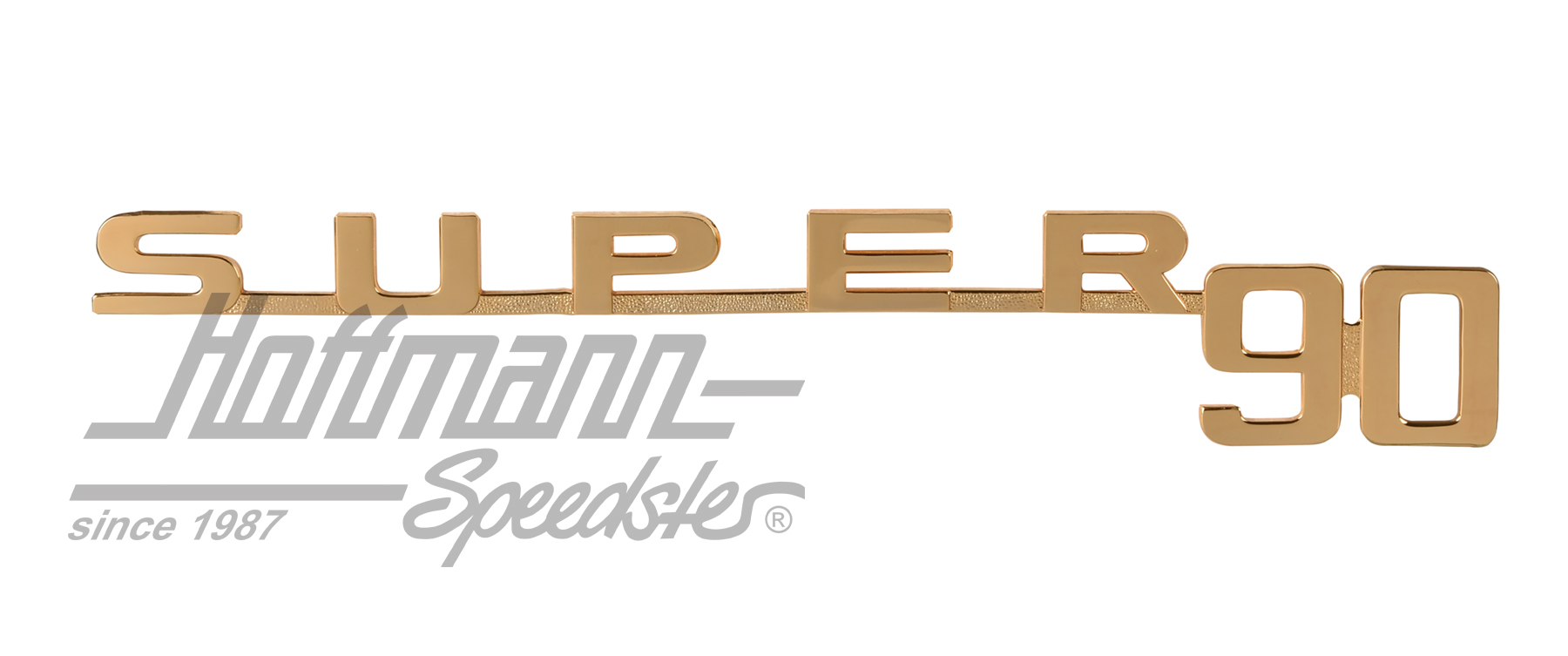 Logotipo
, Super90, dorado                                                                         