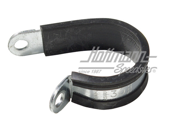Abrazadera de tubo flexible con cubierta de goma, 25-40 mm | 9418915030 | 020-0504