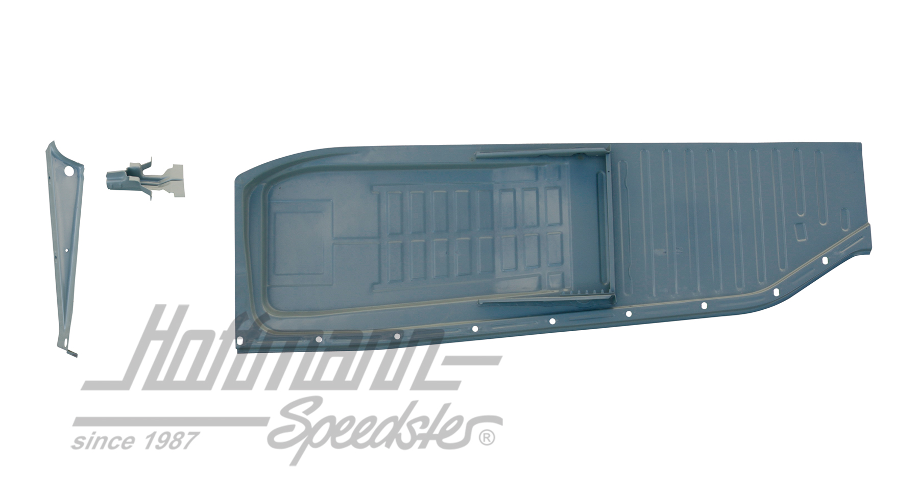 Media placa de fondo completa, .55-.70, Calidad superior, derecha | 112 701 062 K | 050-1322-02