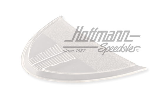 Vidrio, luz de matrícula, 10.52-7.57 | 111 943 121 A | 020-4475-52