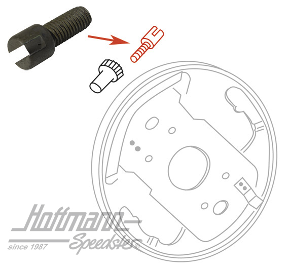 Tornillo de ajuste, Furgoneta T1/T2, 55-79 | 211 609 209 A | 089-2671