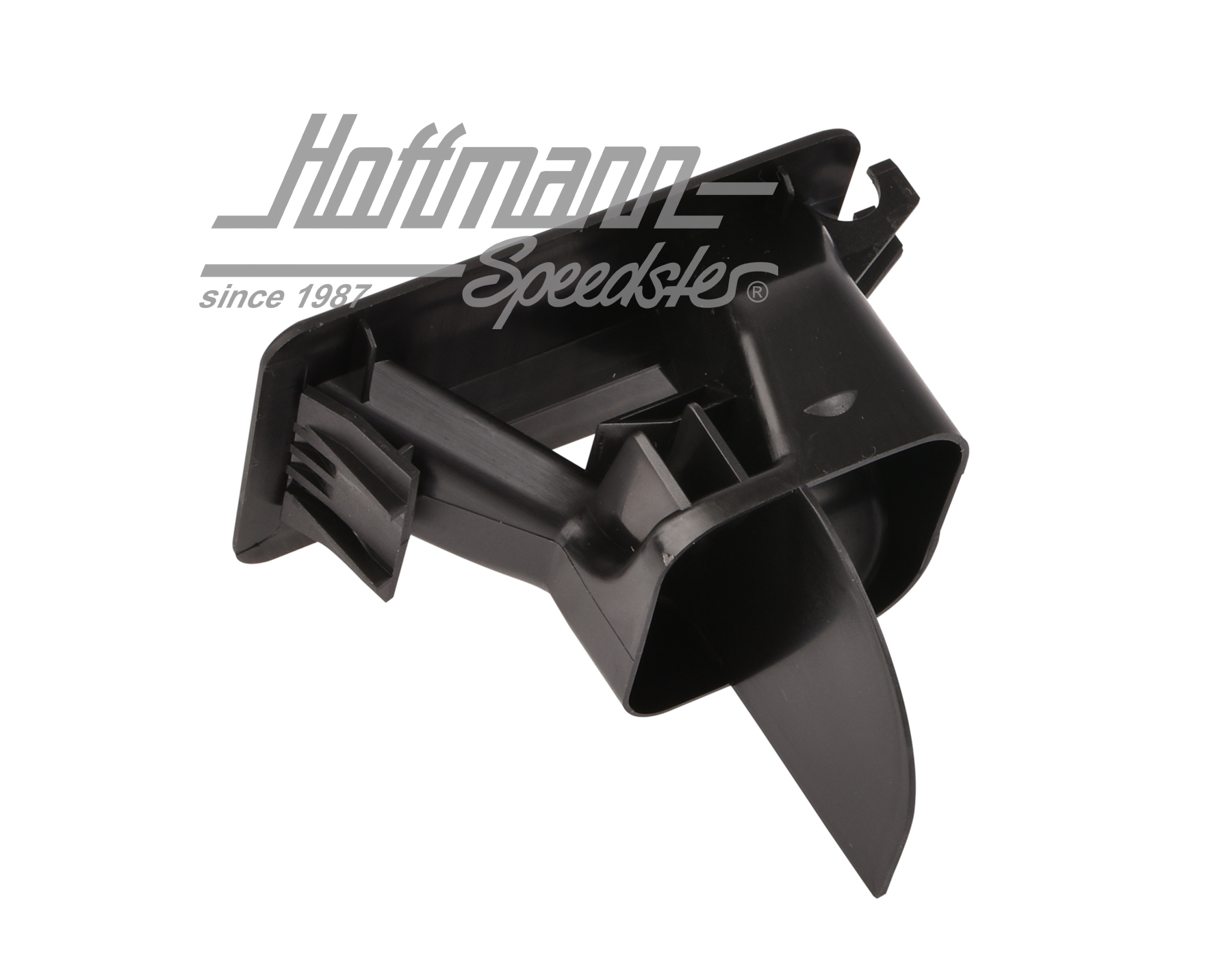 Boquilla de aire, Furgoneta T3, superior, derecha, negro                                            