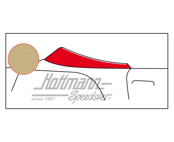 Funda de capota, 12.68-, Sonnenland, beige |  | 060-4062-20