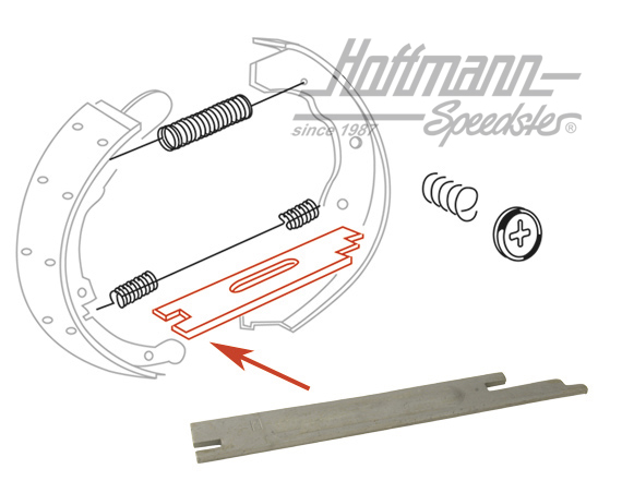 Varilla de presión, T1/T2, 55-71. posterior, izquierdo | 211 609 631 B | 089-2675-21