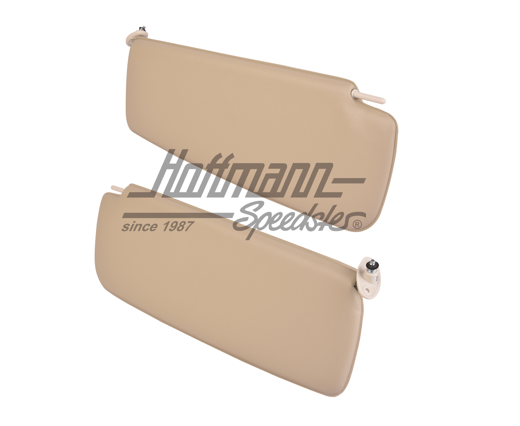 Viseras parasol, sin espejo, blanco antiguo                                                         