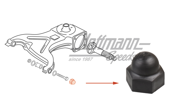 Tapa, tornillo, guía eje posterior                                                                  