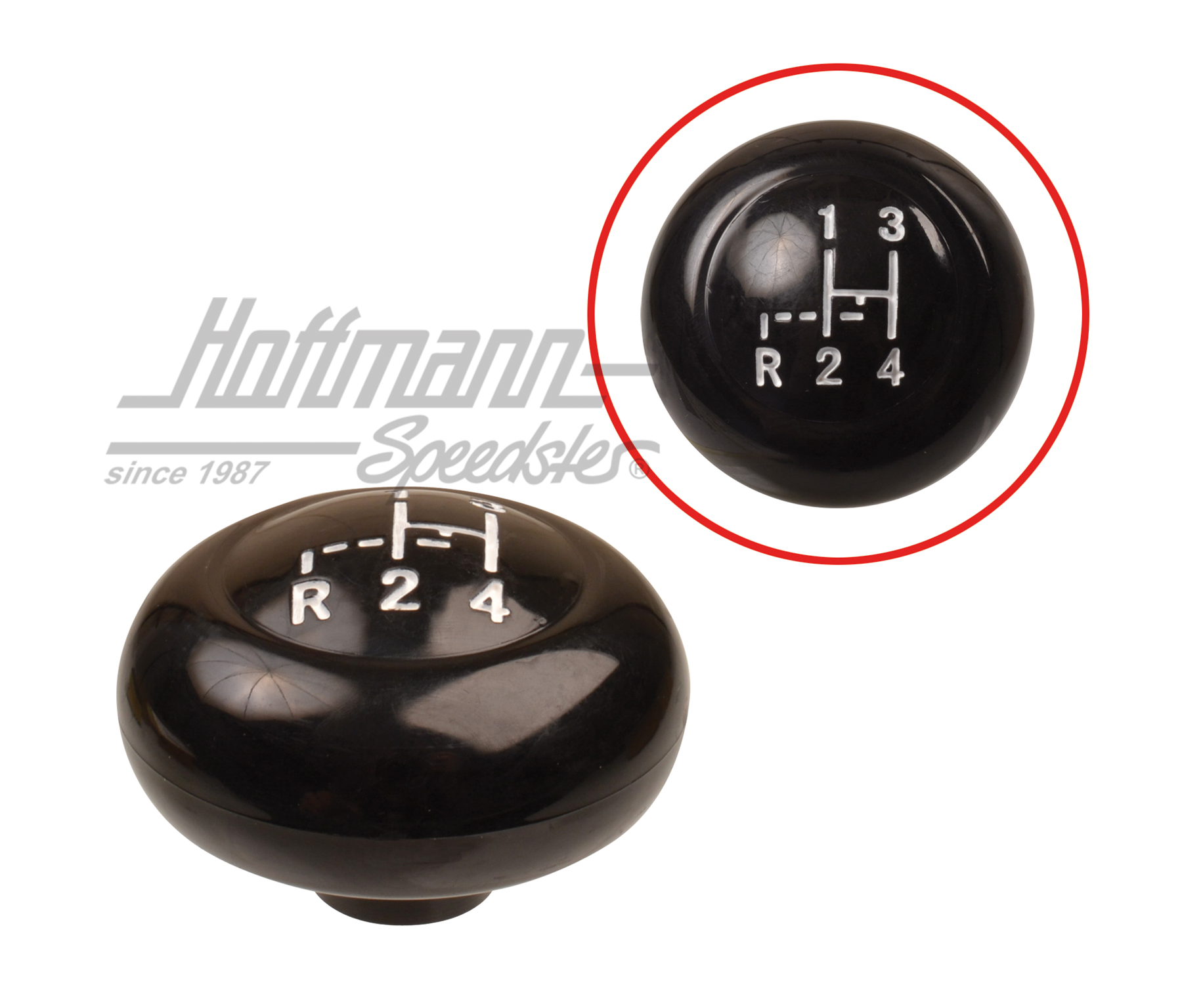 Pomo de la palanca de cambio, 10 mm, con esquema, negro | 113 711 141 BP BK | 020-2014-62