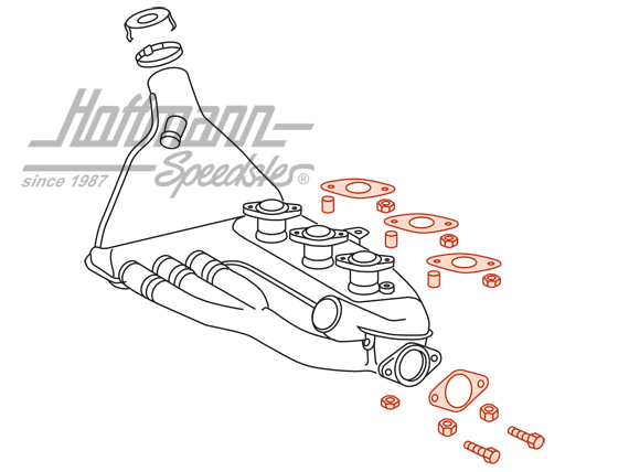 Kit de sujeción, 
intercambiador de calor, -75 

                                                