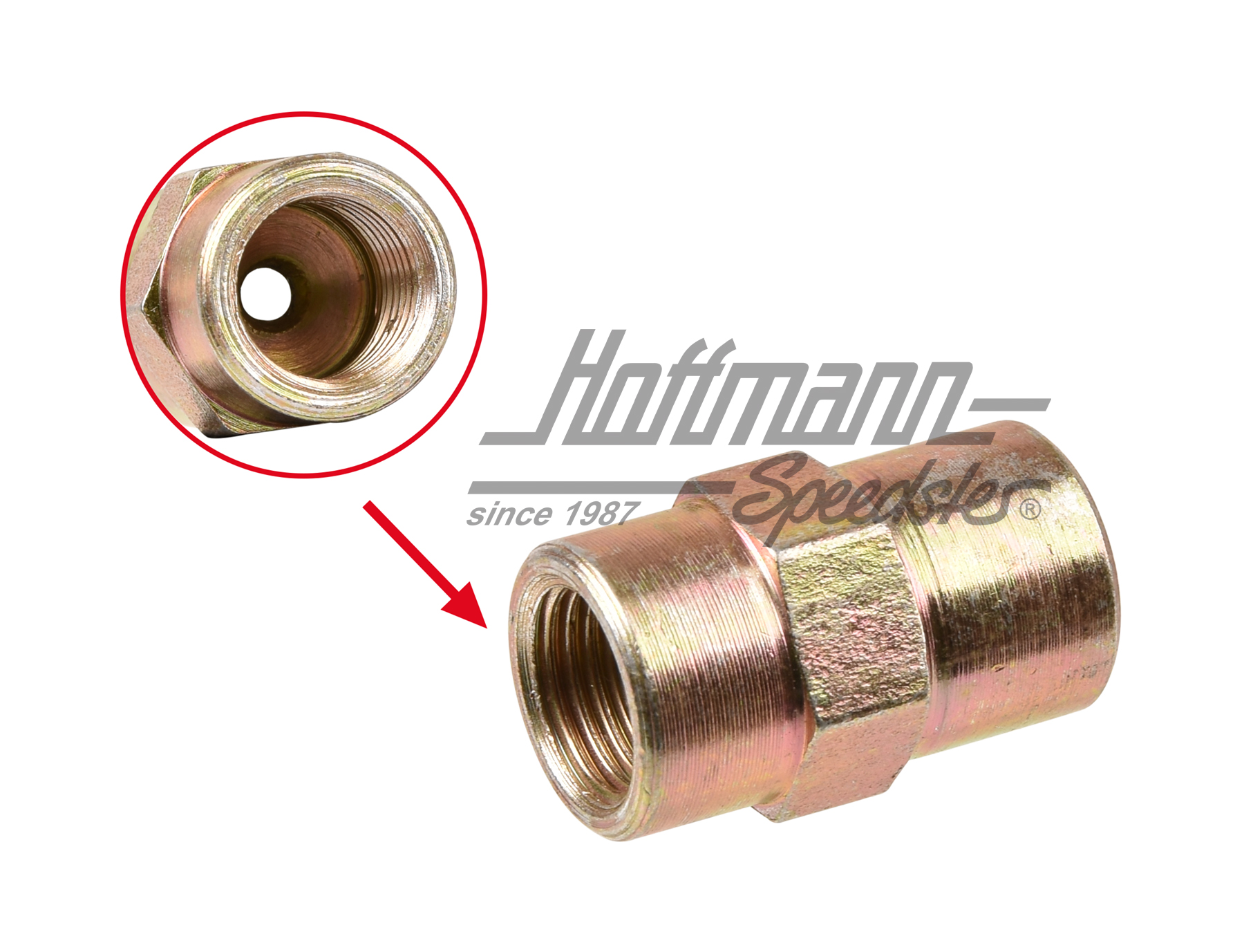 Racor de la tubería de freno, M10 X 1, universal | 411 611 789 | 020-4083-12