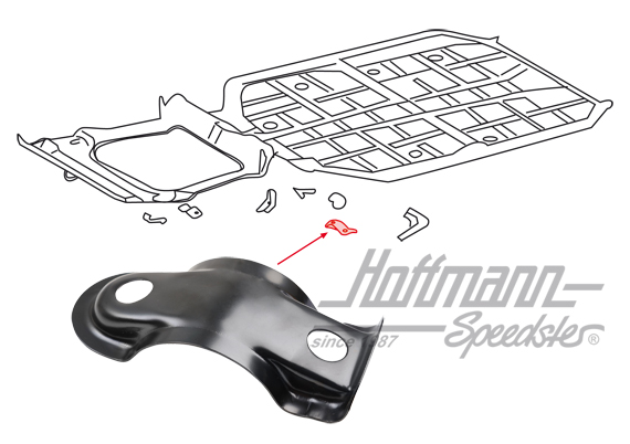 Refuerzo, montaje de eje, anterior, izquierda / derecha | 901 501 427 21 | 590-0158