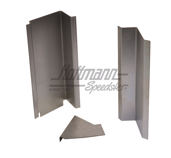 Chapa de reparación, pilar A, de 3 piezas, derecha                                                  