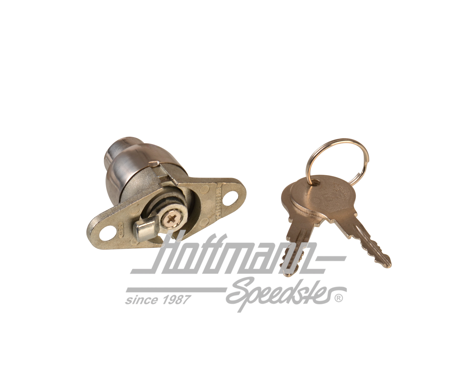 Cerradura de portón trasero, Furgoneta T1, 63-66, cromado                                           