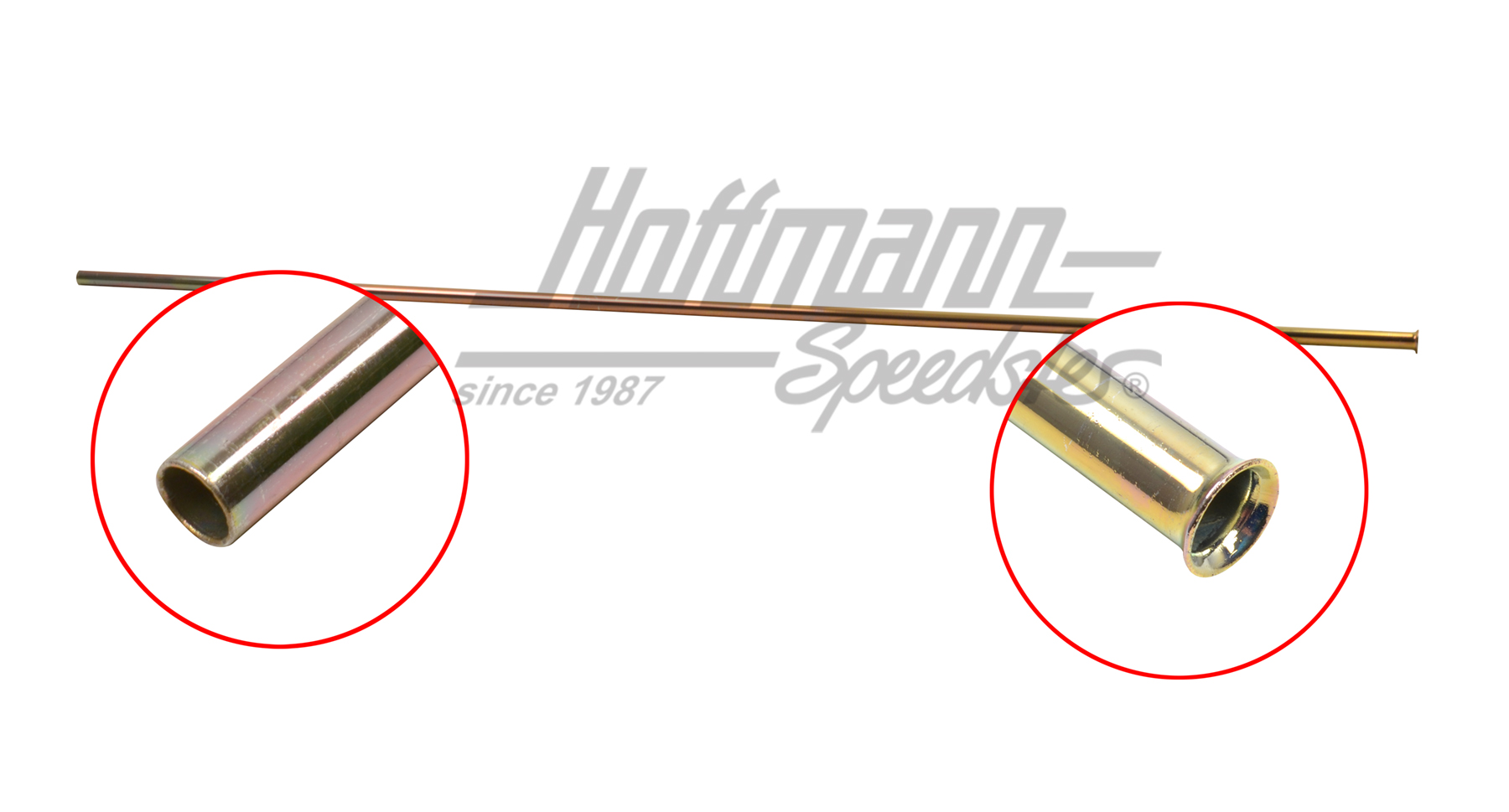 Tubo, cable de embrague, 911/912 | DAN 501 061 03 | 590-0085-10