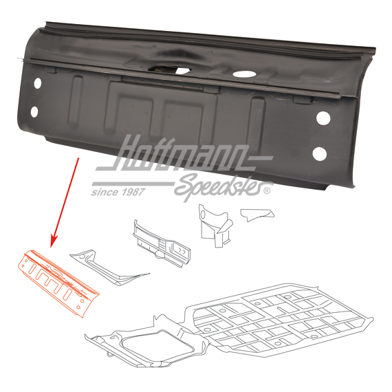 Pared transversal, anterior, .68-.73 | 901 501 031 21 | 590-0190-10