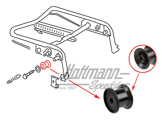 Casquillo, bloqueo del asiento,  8.76-11.77 | 171 881 299 B | 055-7094-08