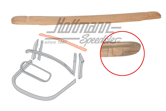 Contracercho parabrisas(madera maciza), 8.57-8.64 | 151 871 189 D | 020-4599-15