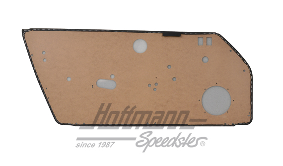 Panel de puerta delantera, 911, 74-89, negro, derecha                                               