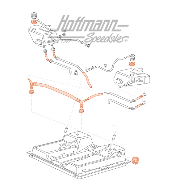Juego de juntas, depósito, 5.79-8.83(58 mm / 70 mm)                                                 
