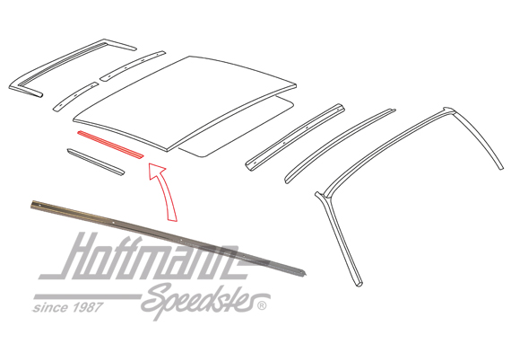 Moldura, junta, techo, derecha                                                                      