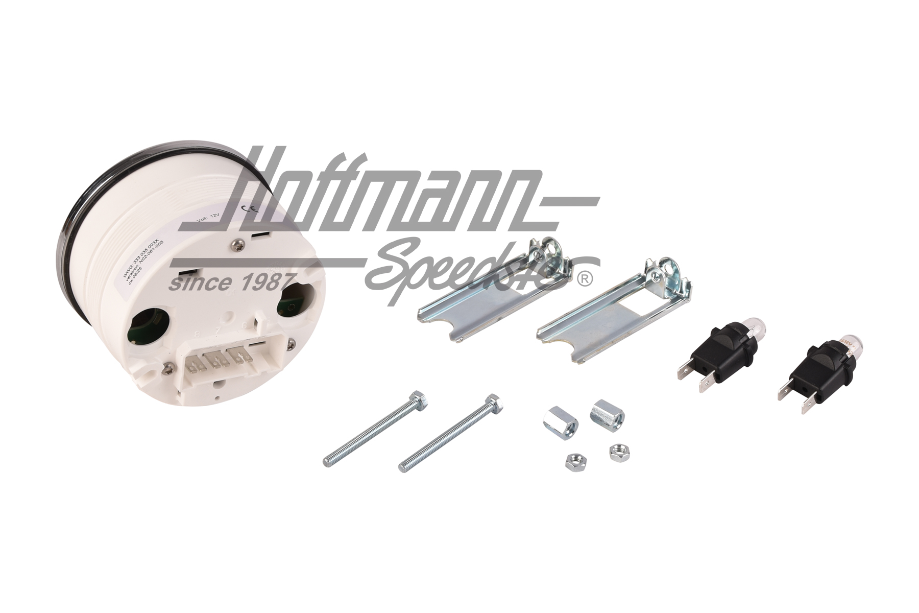 Cuentarrevoluciones, "COCKPIT INTERNATIONAL", 80 mm, cromado                                        