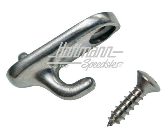 Gancho, banco posterior, con tornillo                                                               