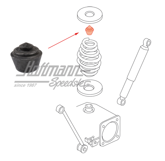 Tope de goma
, posterior, izquierda/derecha | 251 501 191 A | 330-3580-10