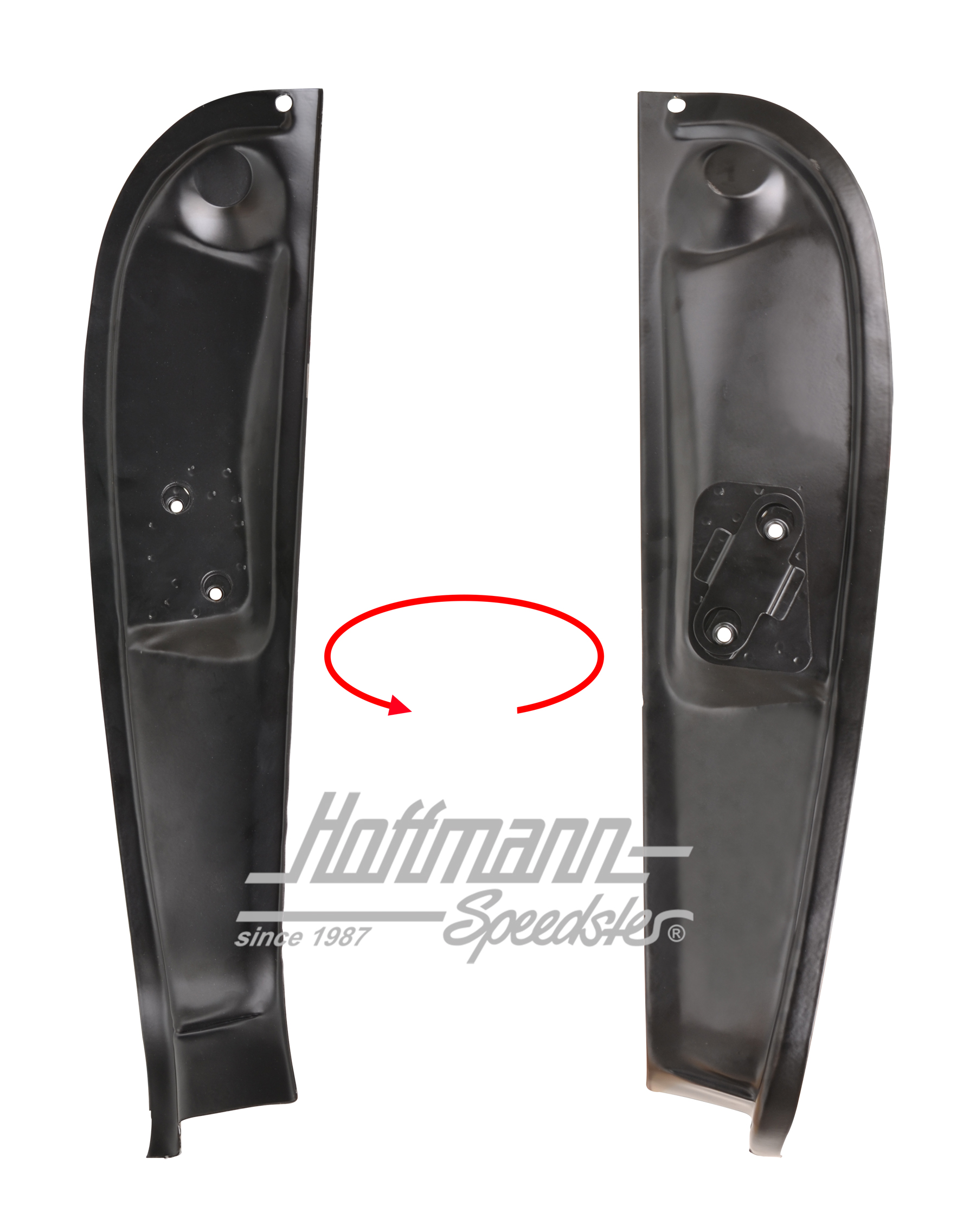 Chapa de montante de bloqueo, 65-68, derecha | 901 502 042 00 | 590-0050-02