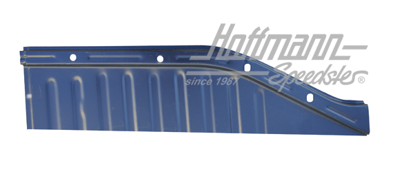 Chapa de reparación, placa de piso, 18 cm, delantero, izquierdo | 111 701 065 | 050-1291