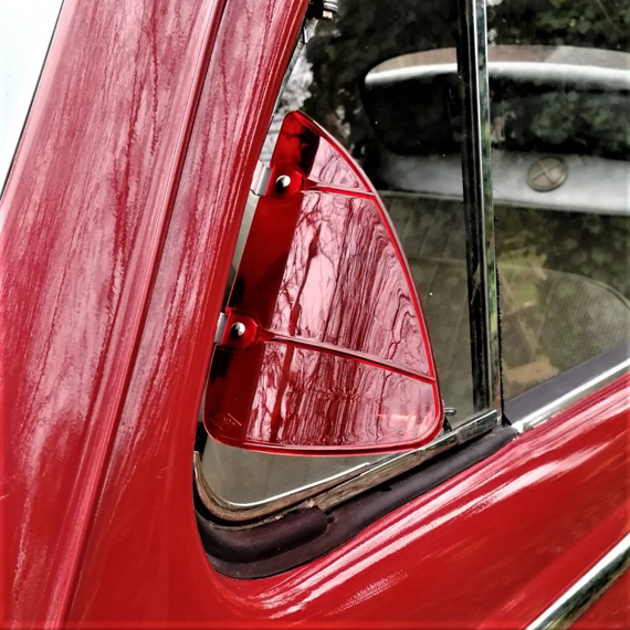 Circulador de aire, plástico, rojo                                                                  