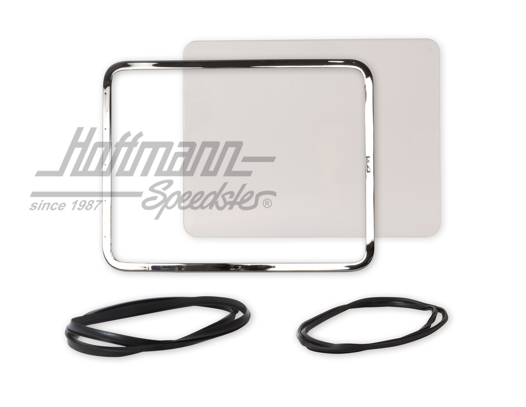 Juego de ventanillas pop-out, claro, posterior, cromado | 211 898 105 A | 089-3840-30