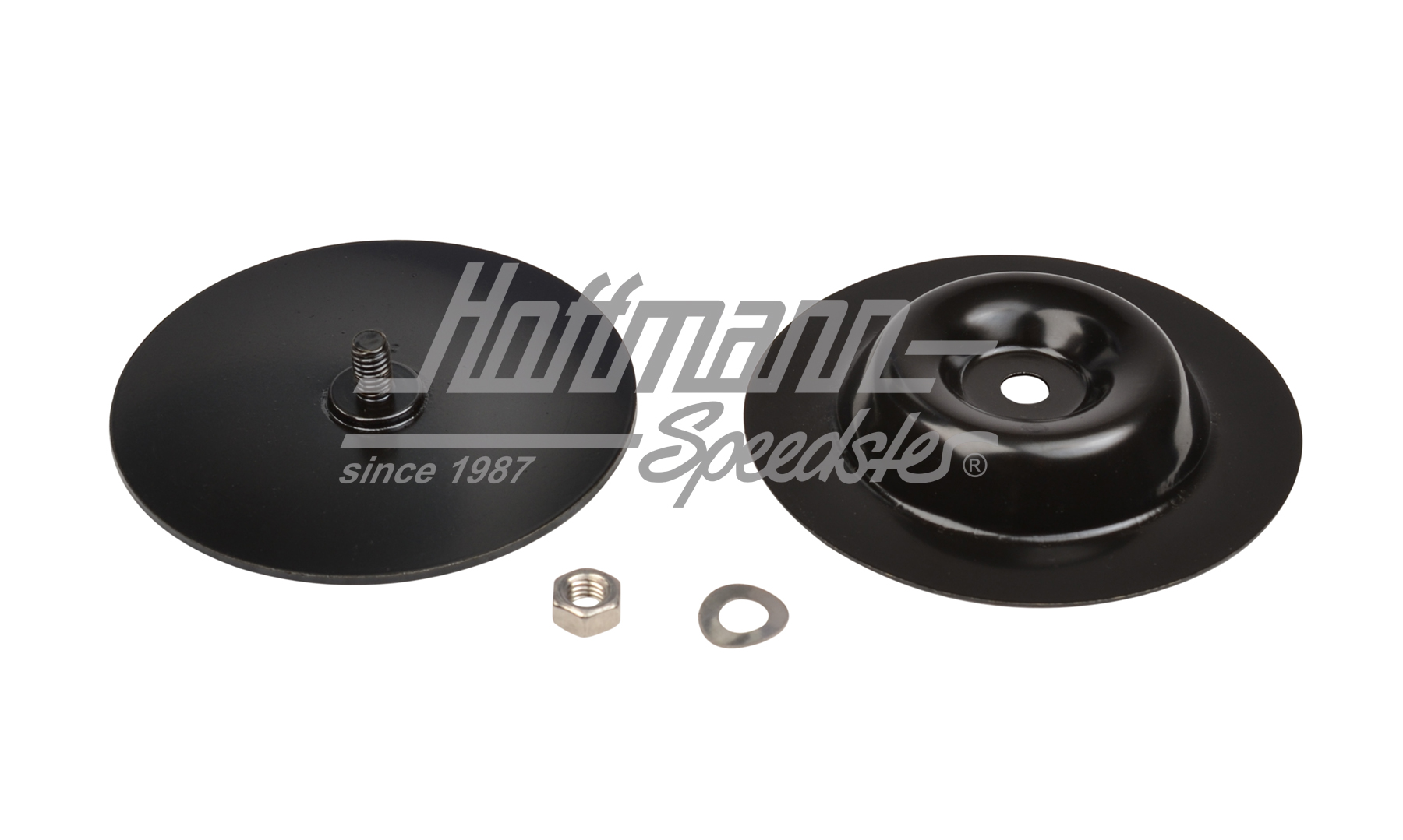 Placa de cierre para faldón delantero, 65mm, acero inoxidable | 111 805 673  EST | 050-2015-10