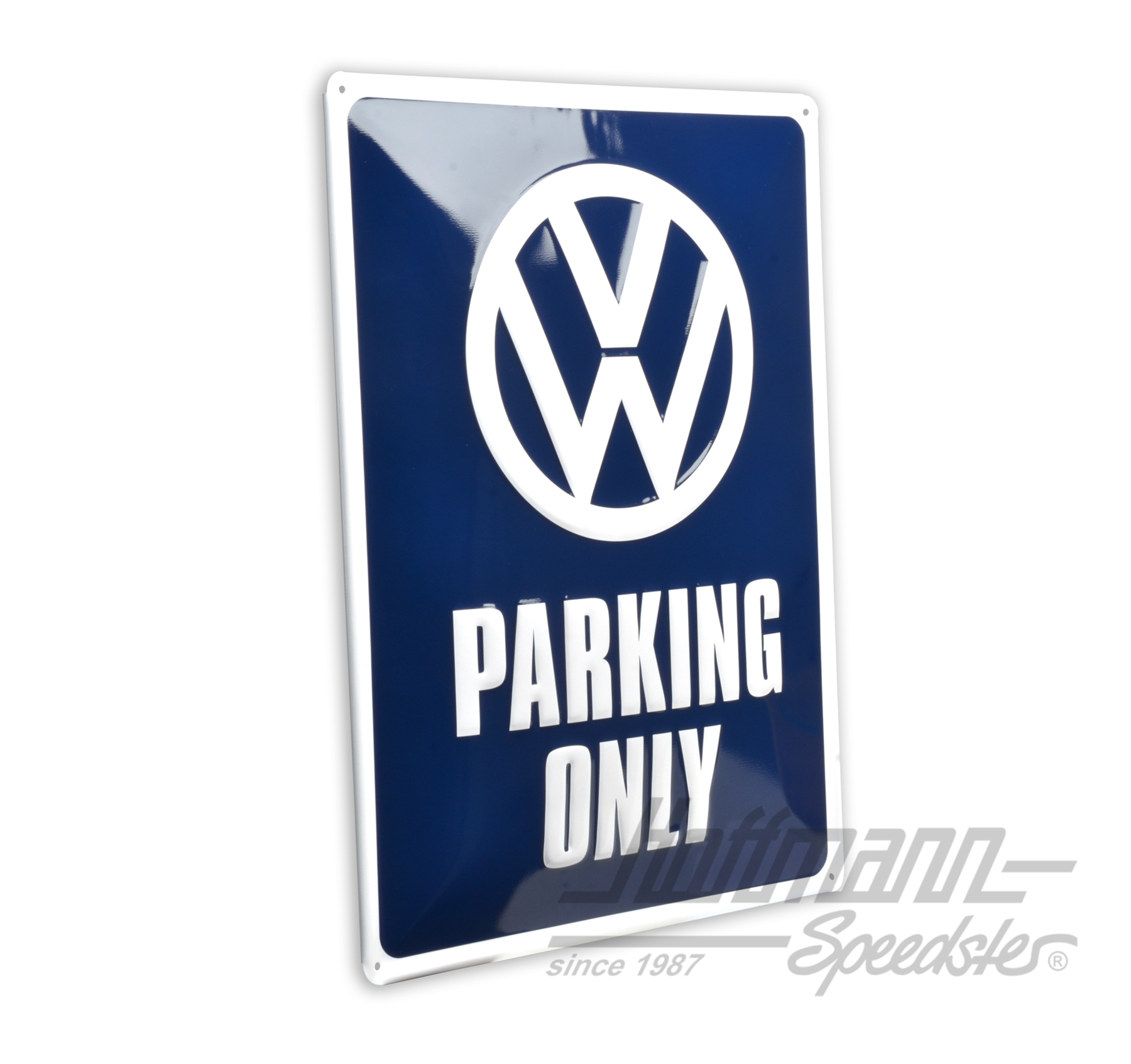 Placa de chapa, VW Parking only                                                                     