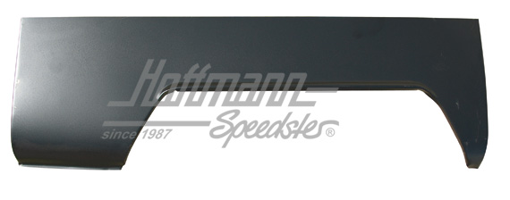 Chapa de paso de rueda, compl., T1/T2, 62-70, trasero, izqdo. | 211 809 167 R | 096-0201