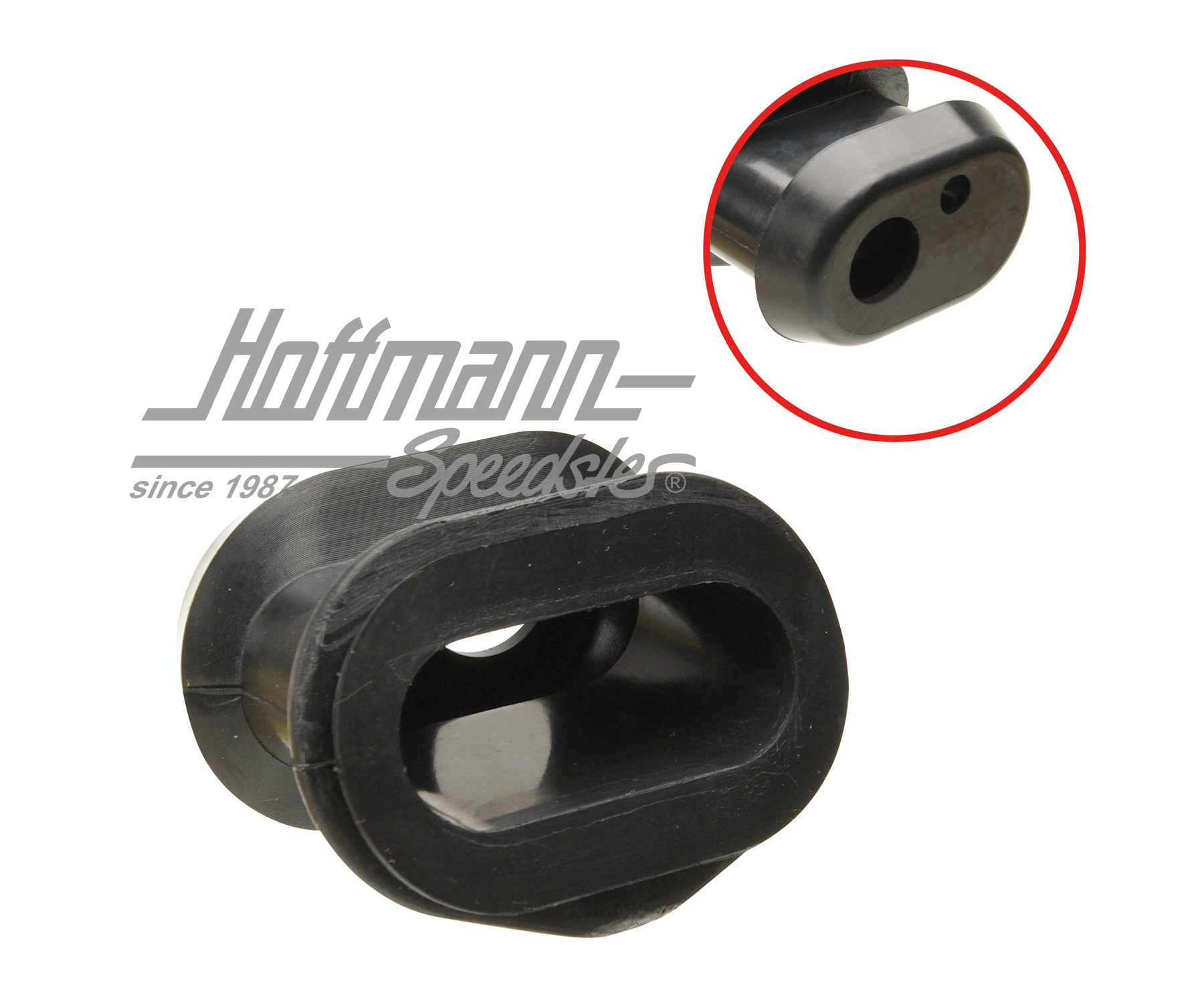 Pasante de goma, cable acelerador/cable embrague | 113 701 293 C | 020-5283