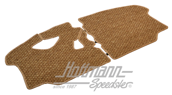 Alfombrillas, fibra de coco, 72-79, beige / marrón claro | ZVW 2BUS DTN | 098-0040-44