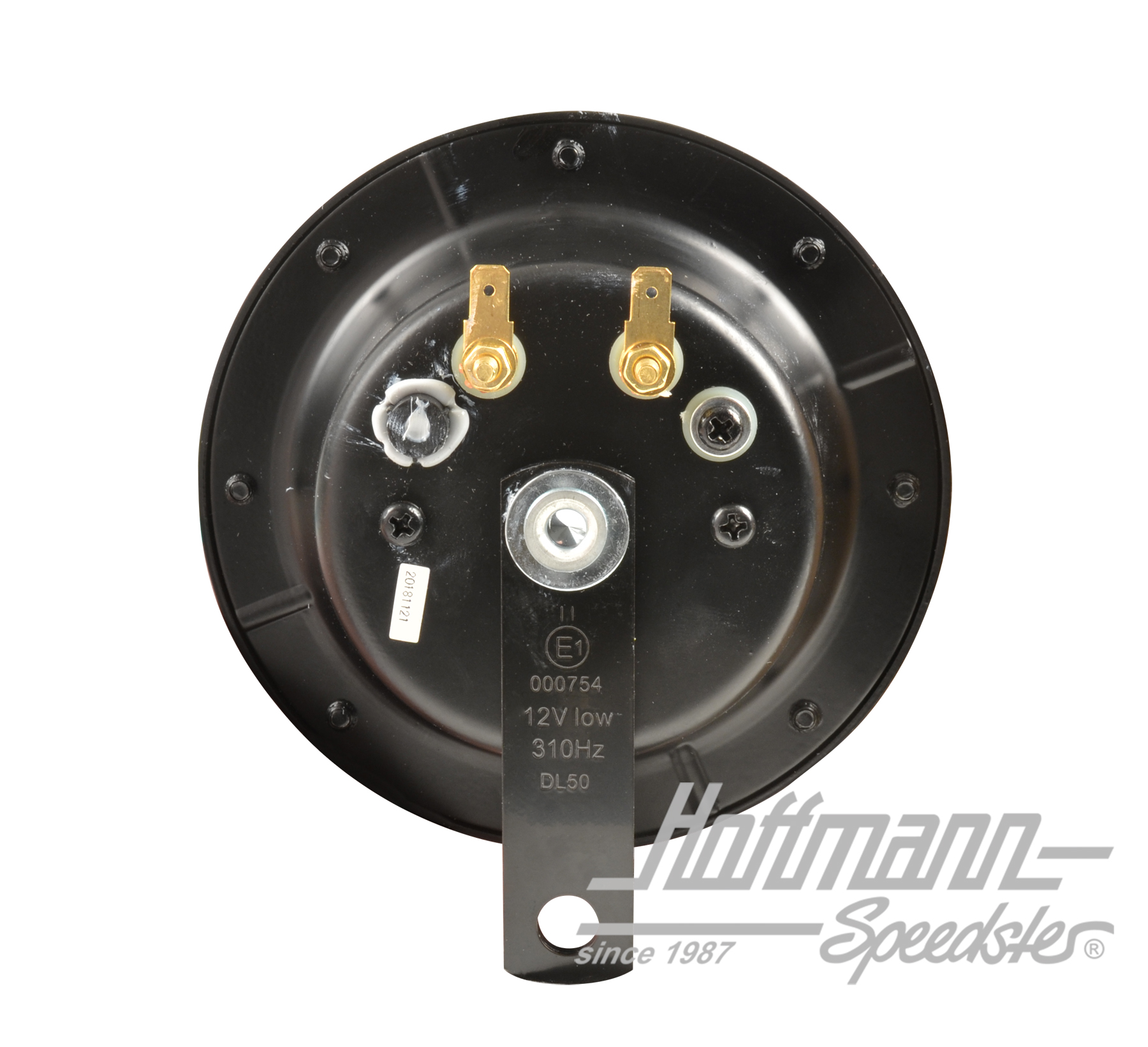 Claxon, par, negro,  12V, 130 mm, Hella                                                             