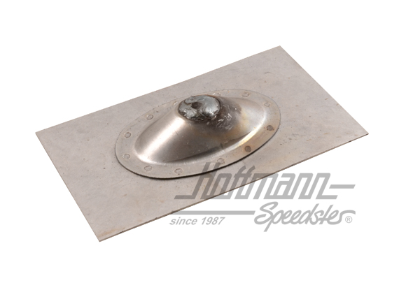 Chapa de retención, cinturón de seguridad, posterior, 65-67 | 901 501 018 23 | 590-0636-10