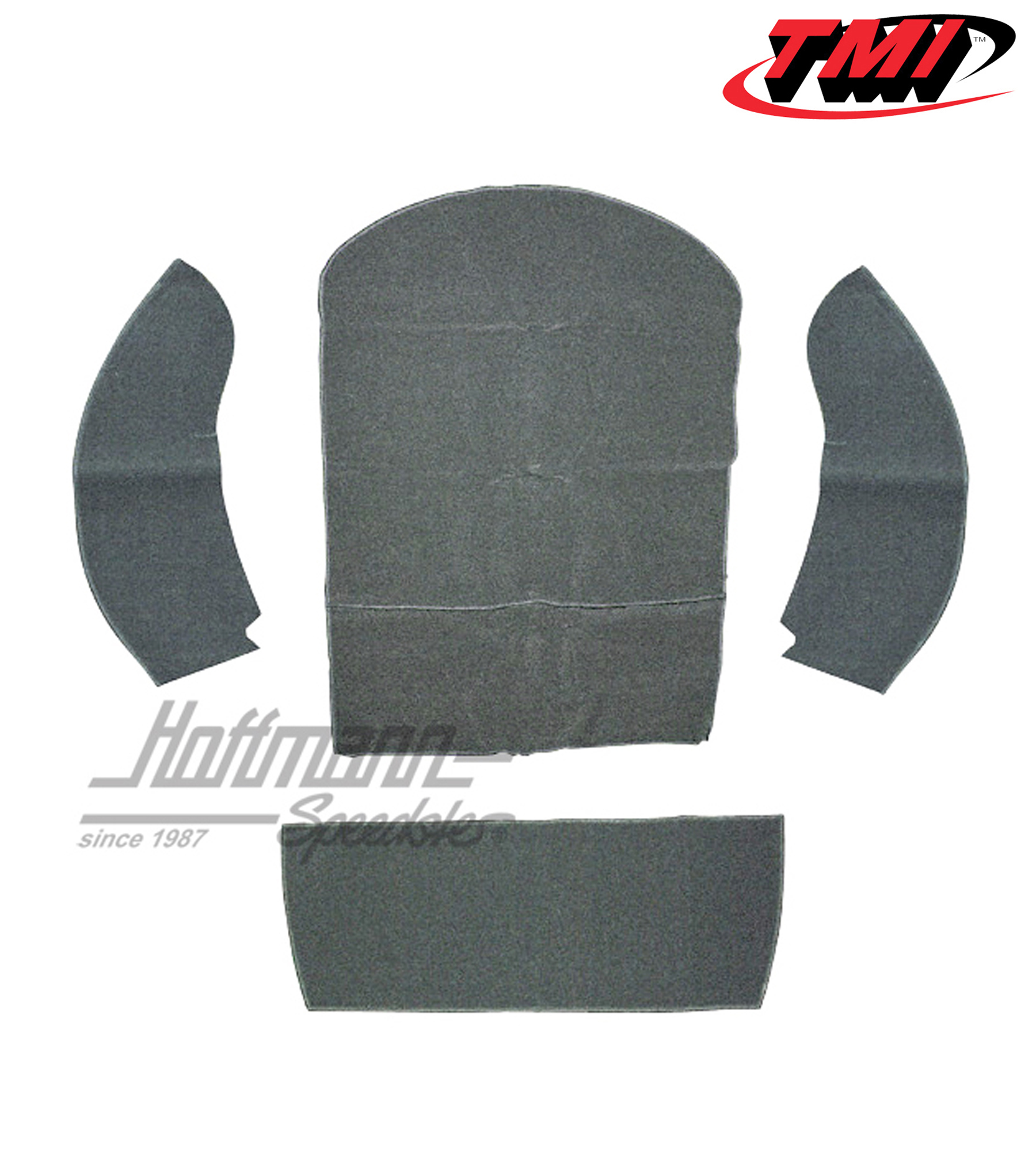 Juego de alfombrillas, maletero, Cabriolet, gris, 8.72-.79 | 34-R1317-407 | 020-5350