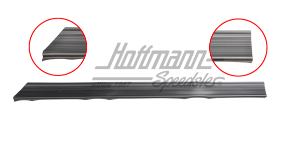 Protección de estribera, goma, 911, 78-, izquierdo | 911 551 619 00 | 512-0100-01