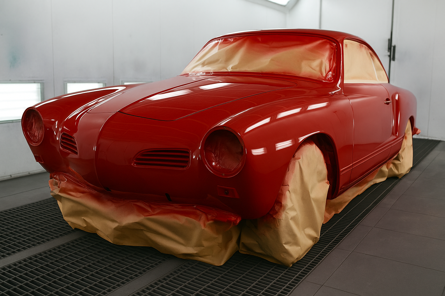 Pintar un coche clásico – Cómo devolverle su brillo original