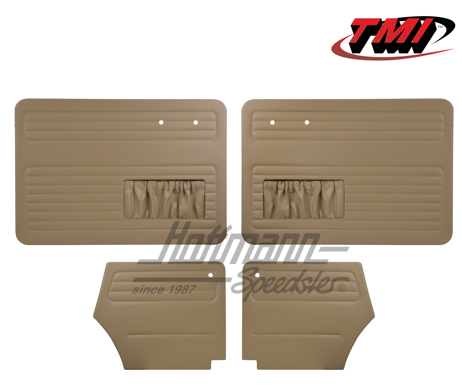 Paneles de puerta y de laterales, Escarabajo Cabriolet, 55-64, beige | 10-1327-14 | 055-7555