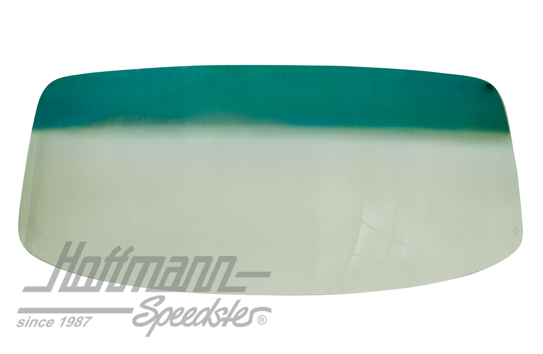 Parabrisas, Furgoneta T2, 67-79, verde / franja verde | 211 845 101 DGG | 090-6405